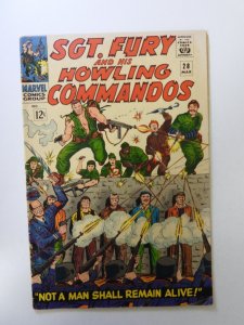Sgt. Fury #28 (1966) FN- condition