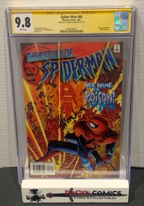 Spider-Man # 64 CGC 9.8 1996 Signature Series Signed By Howard Mackie [GC12]