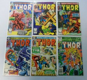 Thor Lot, From:#302-349, 25 Different, Average 7.5 Range 6.0-8.0 (1980-1984)