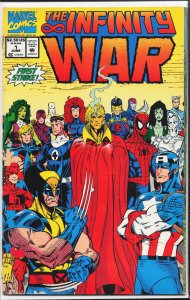 The Infinity War #1 (1992) Adam Warlock [Key Issue]