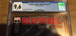 1ST SAKURA SPIDER! Deadpool: Black, White & Blood #4 CGC 9.6 NM+