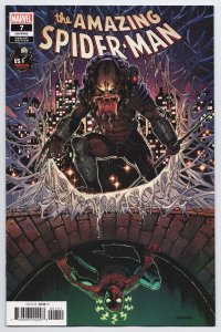 Amazing Spider-Man #7 Smith Predator Variant (Marvel, 2022) NM 