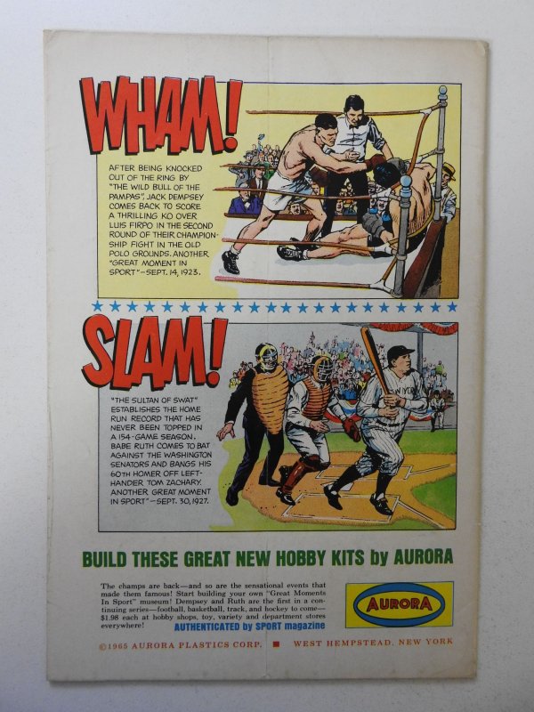 Action Comics #330 VG- Condition moisture stain