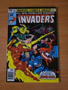 The Invaders #41 Newsstand Variant ~ NEAR MINT NM ~ 1979 Marvel Comics
