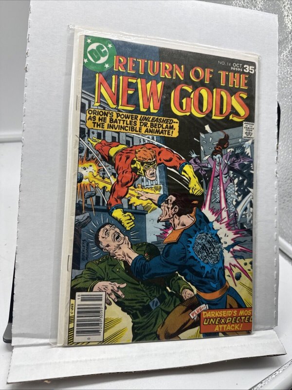 RETURN OF THE NEW GODS # 14 G/VG DC COMICS 1977 DARKSEID
