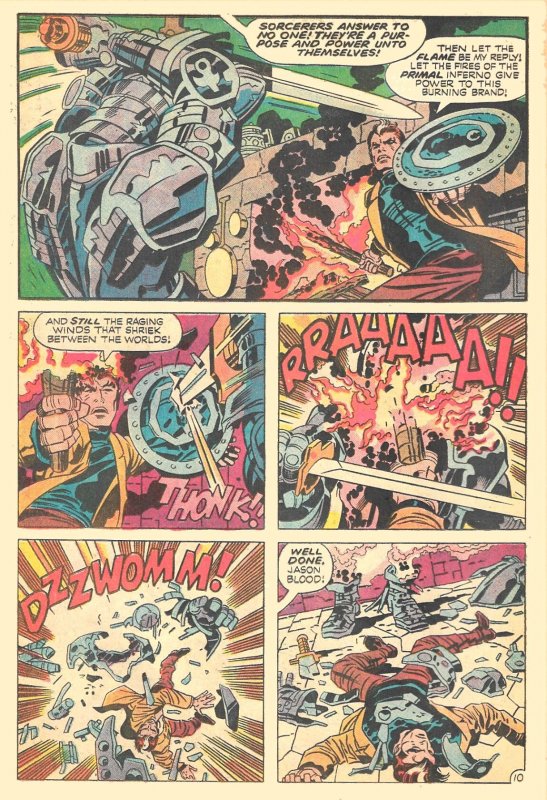 THE DEMON #1 (Aug 1972) 6.0 FN JACK KIRBY at DC! •  ETRIGAN's Origin Story!