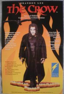CROW STATUE Promo poster, 11 x 17, 1997, Unused, more in our store