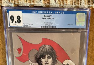 Grim #11 Jenny Frison SDCC Virgin Edition.CGC 9.8