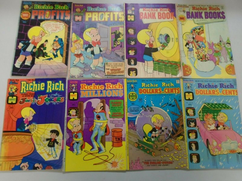 Richie Rich Comic lot 30 different issues 4.0 VG or better (Bronze age Harvey)