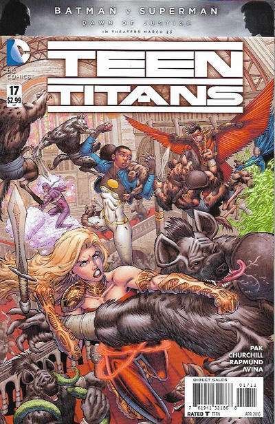 Teen Titans (2014 series) #17, NM + (Stock photo)