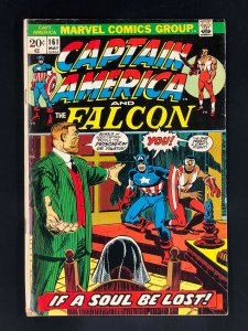 Captain America #161 (1973) 2nd App and First Partial Cover of Peggy Carter