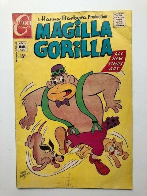 Charlton Comics MAGILLA GORILLA #3GOOD (A274M)