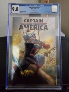 Captain America  #1 Andrews Foil Cover (2023)