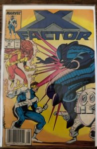 X-Factor #40 (1989) NEWSSTAND EDITION