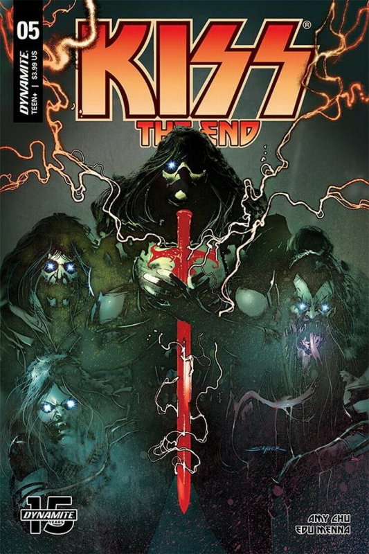 KISS END (2019 DYNAMITE) #5 All 7 Covers PRESALE-09/11