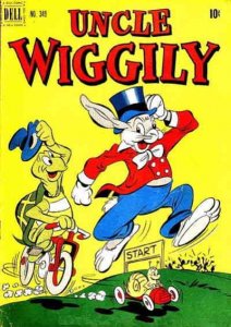 Four Color Comics (2nd Series) #349 VG ; Dell | low grade comic Uncle Wiggily