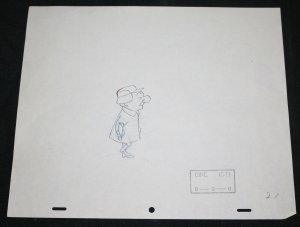 Mr. Magoo Pencil Animation Art - C1 #21