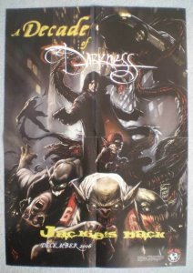 DARKNESS / DECADE Promo poster, 14x20, 2006, Unused, more Promos in store