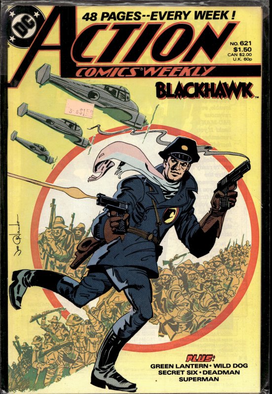 Action Comics Weekly #621 (1988) Blackhawk