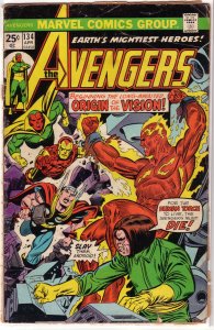 Avengers   vol. 1   #134 PR (page out) (Origin of Mantis & Vision 2)