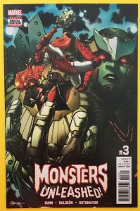 MONSTERS UNLEASHED 3 LADY HELLBENDER MARVEL 2017