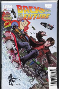 Back To the Future #1 Dynamic Forces Cover (2015) Back to the Future