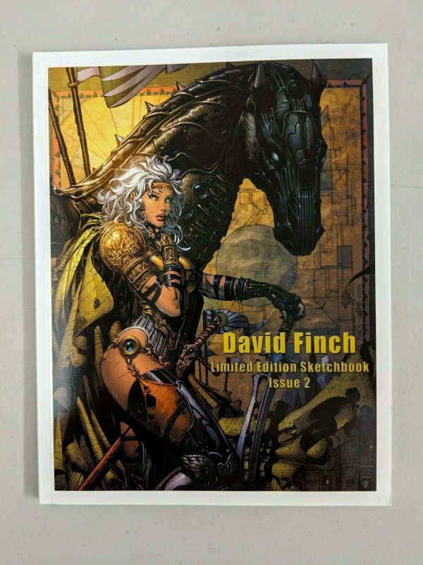 David Finch Limited Edition Sketchbook Issue 2 RARE