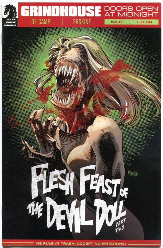 GRINDHOUSE Doors Open At Midnight #8,  VF+, Flesh Feast of the Devil Doll, 2013