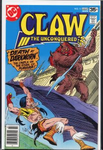 Claw the Unconquered #11 (1978) Claw the Unconquered