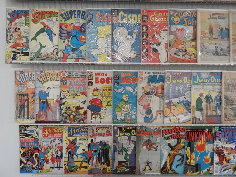 Huge Lot 100+ Silver/Bronze Comics W/ Superman, Lois Lane, +More! See desc