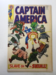 Captain America #104 (1968) VG+ Condition