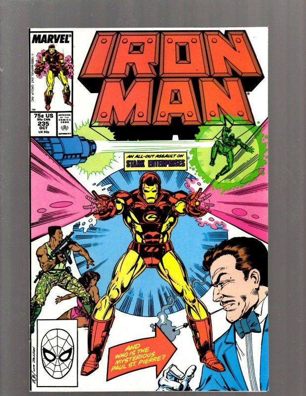 12 Iron Man Comics #230 231 232 233 234 235 236 237 238 239 241 Annual #9 GB2