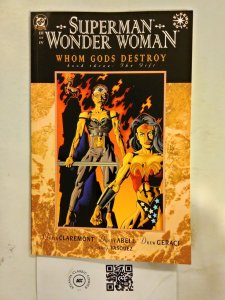 Superman Wonder Woman Whom Gods Destroy #3 VF+ DC Comics comic book 15 JW75