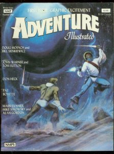 ADVENTURE ILLUSTRATED #1 1981-DON HECK-BOYETTE-EVANIER G