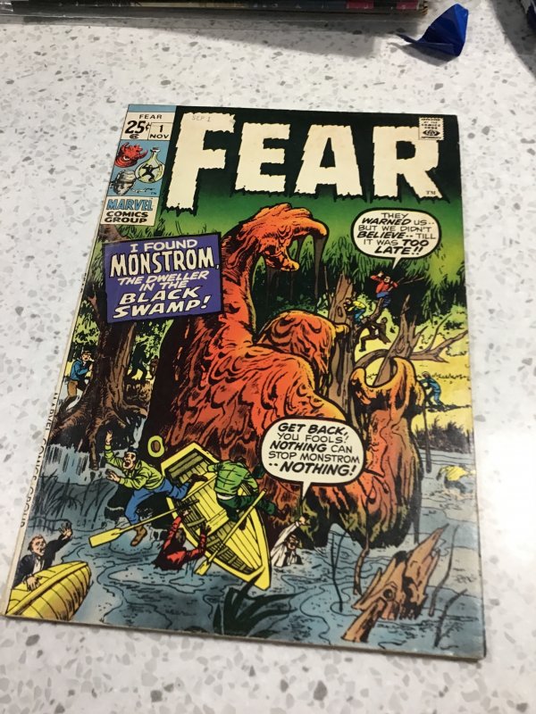 Adventure Into Fear #1 (1970) Kirby, Ditko Art! Mid-Grade FN- tons listed now!