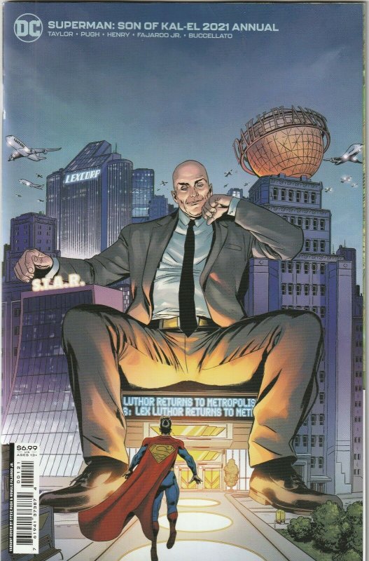 Superman Son Of Kal-El Annual # 1 Variant Cover NM DC 2021 [C4]
