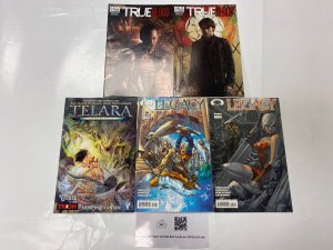 5 IDW comic books True Blood #2 3 Telara #0 Legacy #1 2 30 KM19