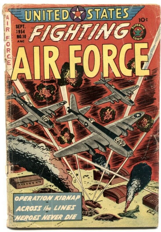 United States Fighting Air Force #10 1954- dirigible G