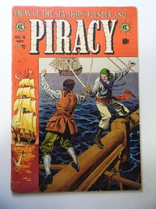 Piracy #4 (1955) VG/FN Condition