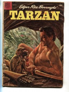 TARZAN #65-1955-DELL-BURROUGHS-JESSE MARSH-RUSS MANNING-G/VG