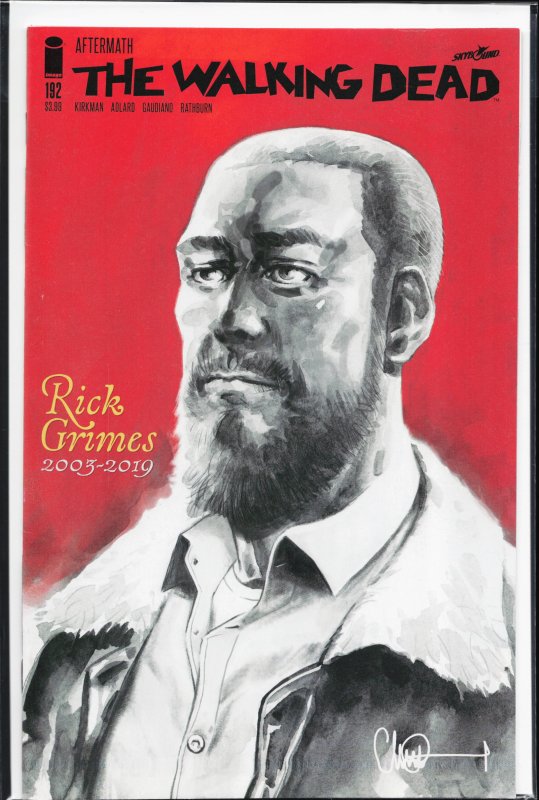 The Walking Dead #192 Second Print Cover (2019) The Walking Dead