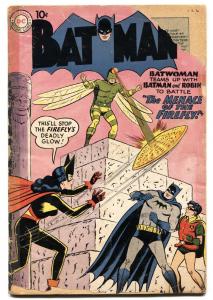 Batman #126 1959- Batwoman- Robin- Firefly DC Silver Age