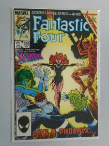 Fantastic Four #286 Featuring Phoenix Direct edition 8.0 VF (1986 1st series)