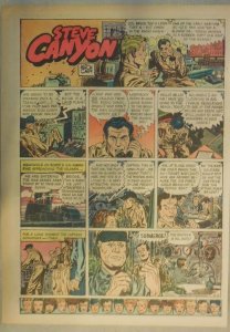 (52) Steve Canyon Sundays by Milton Caniff  from 1958 Complete Year ! Tabloid