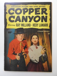 Copper Canyon (1950) Awesome Book! Near complete Spine Split Good- Condition!