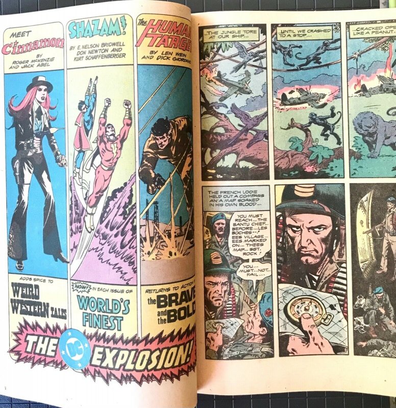 SGT ROCK Comic Issue 319 — 1978 DC Comics — Joe Kubert Cover — Fine + Condition 