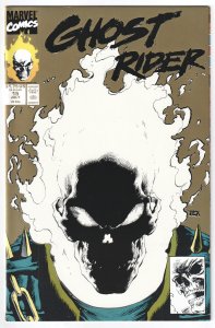 Ghost Rider #15 Second Print Gold Ink Cover (1991) Glow in the Dark