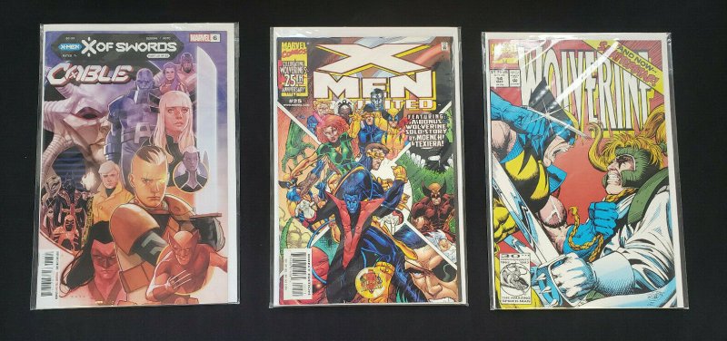 MISC X-MEN 3PC (VF/NM) SHATTERSTAR, WOLVERINE 25TH ANNIVERSARY 1992-2021