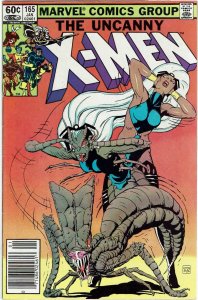 Uncanny X-Men #165 Chris Claremont Paul Smith Newsstand NM-