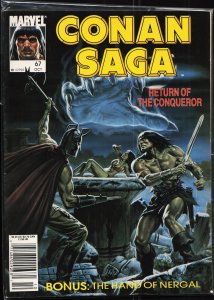 Conan Saga #67 (1992) Conan